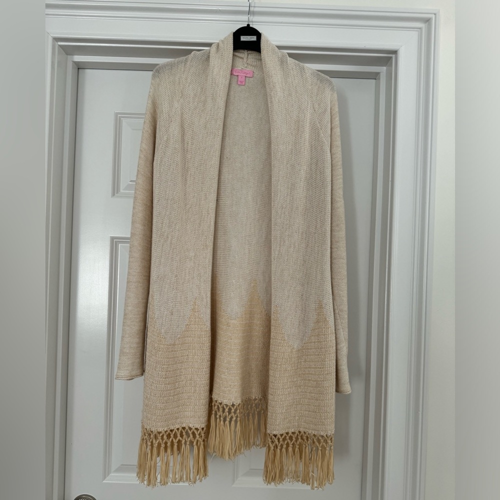 Lilly Pulitzer Gold Sweater